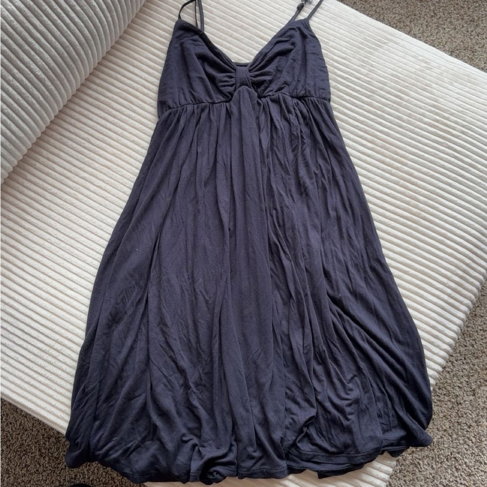 Black Babydoll Mini Dress